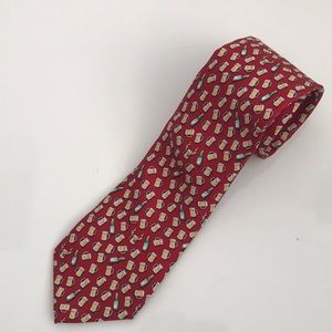 Vinyard Vines Red Nosed Reinbeer Tie